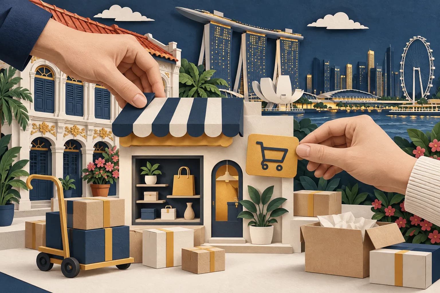 An ecommerce operations partner helping a Singapore store.