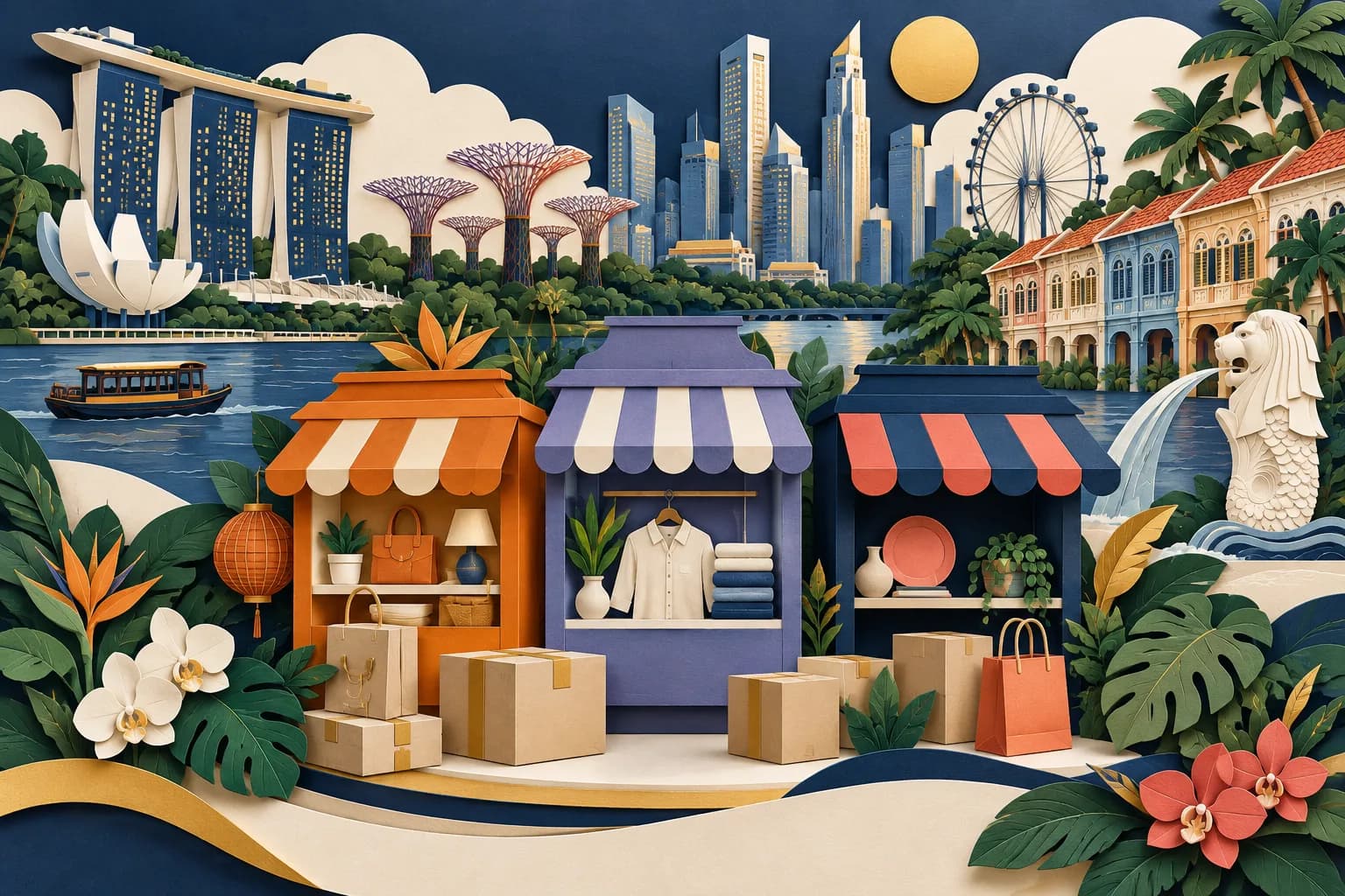 Singapore’s marketplace landscape and local ecommerce operations.