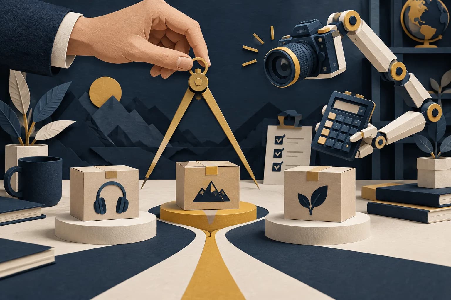 Human commercial judgment directing ecommerce automation tools.